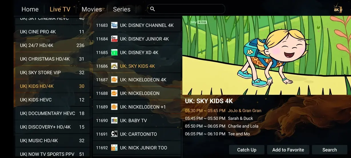 Layerseven TV IPTV app preview 8
