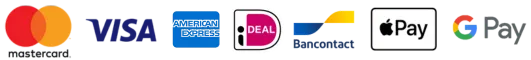 Secure IPTV payment icons and cards