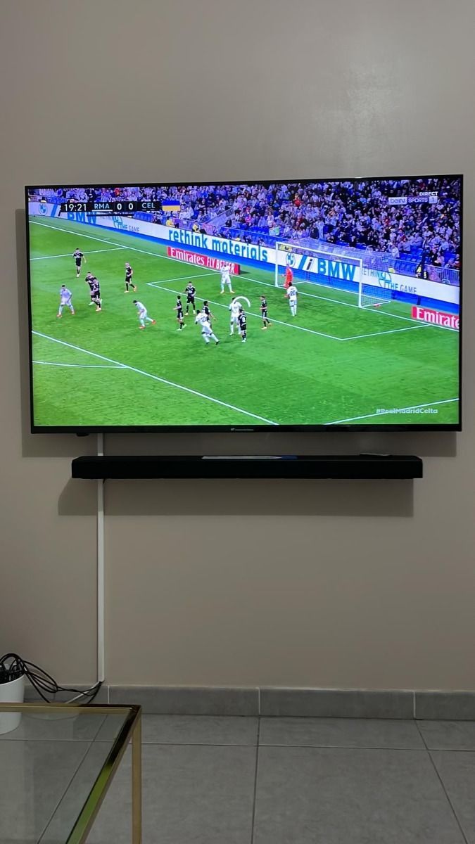 Layerseven TV review showing IPTV on television