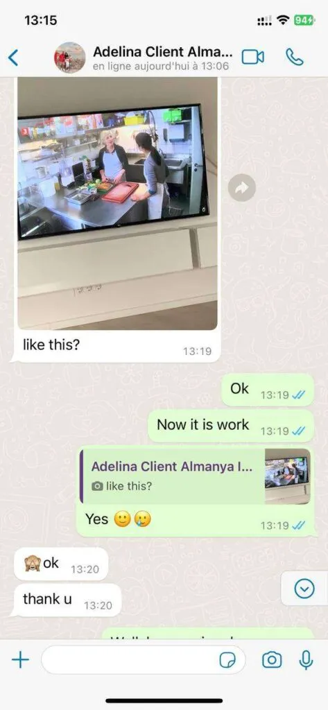 Layerseven TV WhatsApp support screenshot 4