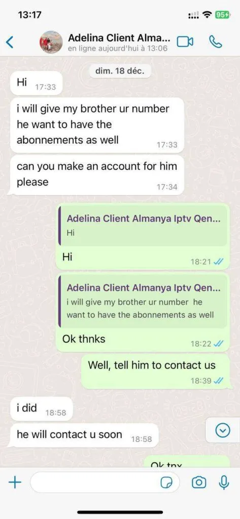 Layerseven TV WhatsApp support screenshot 5